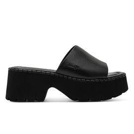 Γυναικείες πλατφόρμες Tamaris 1-27235-46-003 BLACK LEATHER