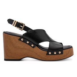 Γυναικείες πλατφόρμες Tamaris 1-28374-46-001 BLACK