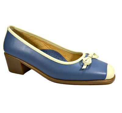 Παπούτσια Relax anatomic 5120-01 Μπλέ-Μπέζ