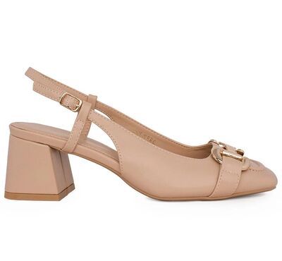 Γυναικείo Πέδιλο Seven HF2813-13A NUDE ΧΡΥΣΟ