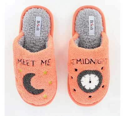 Γυναικείες Παντόφλες Δωματίου B-SOFT 7315 Πορτοκαλί