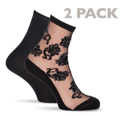 Γυναικείες Κάλτσες Tamaris 99669 BLACK/GREY 2-PACK