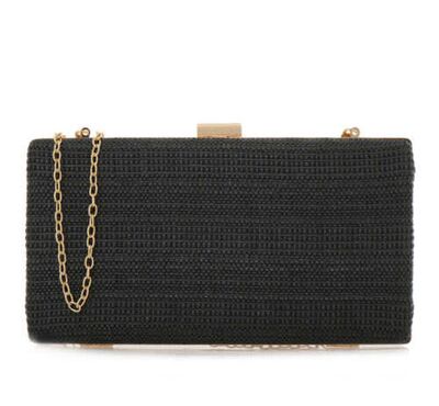 ΤΣΑΝΤΑ CLUTCH SEVEN 700-282 ΜΑΥΡΗ ΨΑΘΑ