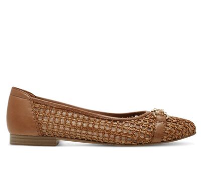 Μπαλαρίνες Tamaris 1-22138-44 305 COGNAC