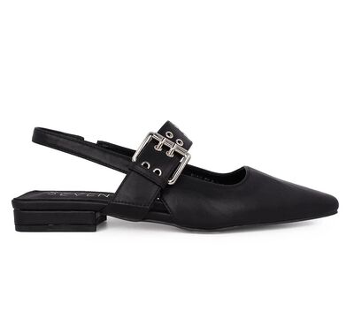 Γυναικείo Πέδιλο Seven 24C6094K-21 421 ΜΑΥΡΟ