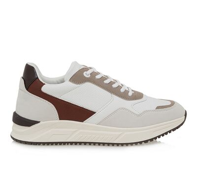 Ανδρικά CASUAL RENATO GARINI 700-100 ΛΕΥΚΟ ΠΟΛΥΧΡΩΜΟ