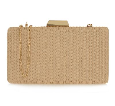 ΤΣΑΝΤΑ CLUTCH SEVEN 700-282 ΜΠΕΖ ΨΑΘΑ