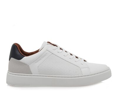 Ανδρικά CASUAL RENATO GARINI 043-700 ΛΕΥΚΟ ΣΤΑΜΠΑ ΜΠΛΕ ΠΑΓΟΣ