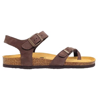 Σανδάλια PLAKTON  Nobuck 2 181016 MARRON