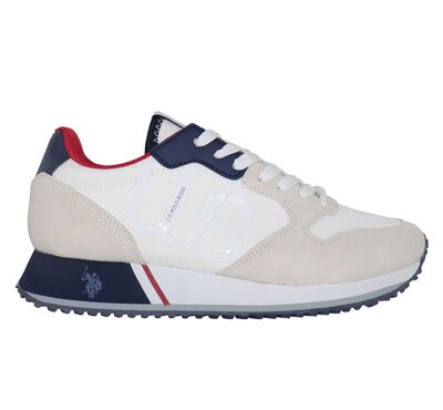 Ανδρικά Casual U.S. Polo Assn CLEEF008-WHI-BLUO4