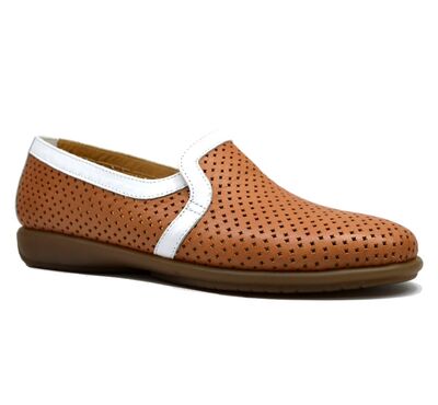 Παπούτσια Relax anatomic 1326 ΚΑΜΕΛ-ΛΕΥΚΟ