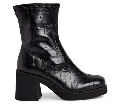 Μποτάκια Tamaris 1-25313-45 028 BLACK CROCO