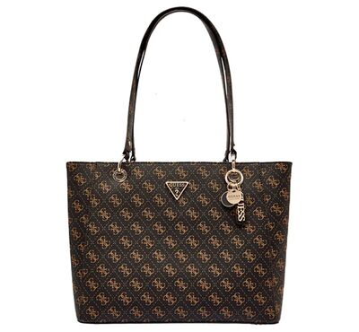 Γυναικεία Tσάντα GUESS NOELLE QG967225 BROWN LOGO