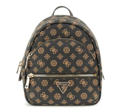 Γυναικεία Tσάντα GUESS MANHATTAN  SMALL BACKPACK PG711832 MOCHA LOGO