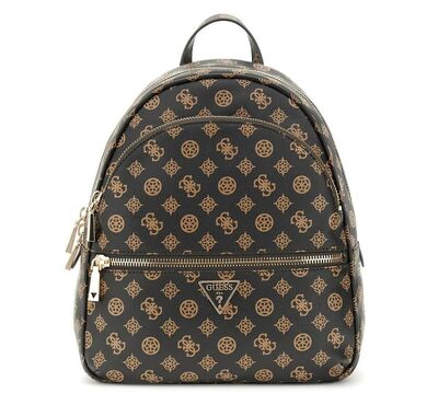 Γυναικεία Tσάντα GUESS MANHATTAN  BACKPACK PG711833 MOCHA LOGO
