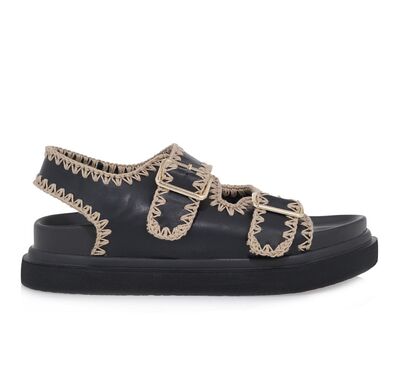 ΣΑΝΔΑΛΙΑ SEVEN 03R-533 ΜΑΥΡΟ