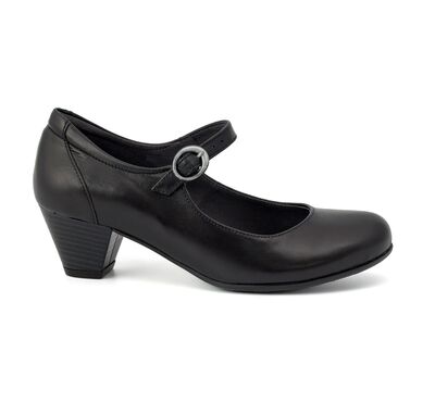 Γυναικείες γόβες Ragazza 0140 Mαύρο δέρμα