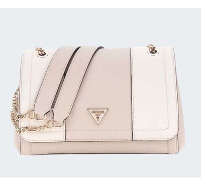 Γυναικεία Tσάντα GUESS NOELLE ZG967221 OFF WHITE/TAUPE