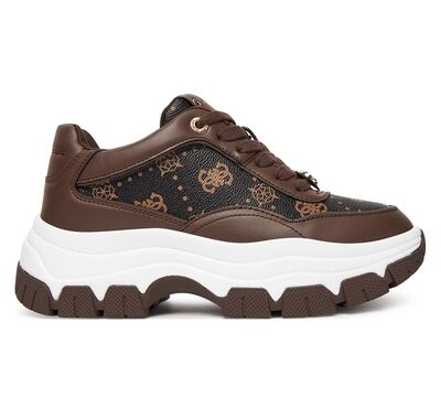 Γυναικεία Sneakers GUESS BERRETT2 FLFBRT PEL12 BROWN