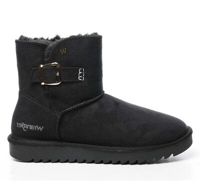 Μποτάκια  WRANGLER ELSA BUCKLE WOMEN MID 20253091.25Y BLACK