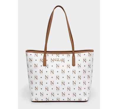 ΓΥΝΑΙΚΕΙΑ ΤΣΑΝΤΑ NOLAH ANSA WHITE BROWN