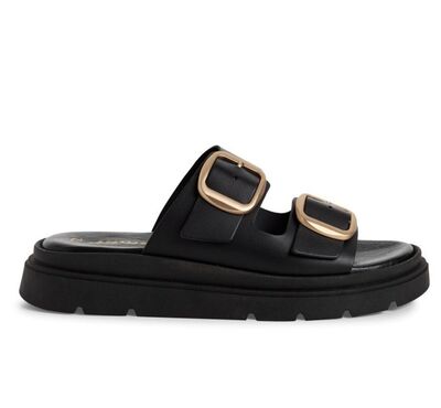 Γυναικεία Σανδάλια Tamaris 1-27239-42 003 BLACK LEATHER