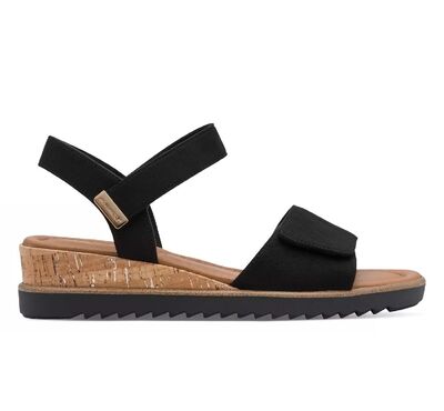 Γυναικείες πλατφόρμες Tamaris 1-28118-44-001 BLACK