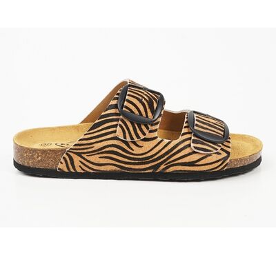 Σανδάλια PLAKTON BETTY ANIMAL PRINT 185983 ZEBRA 2011