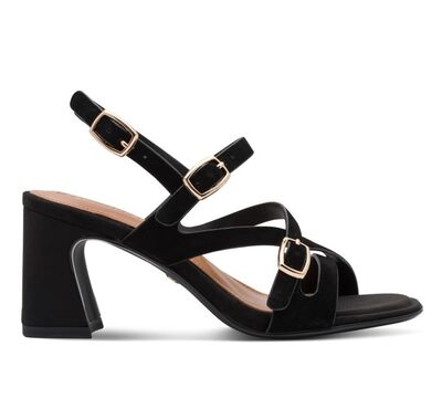 Γυναικεία πέδιλα Tamaris 1-28340-46 004 BLACK SUEDE