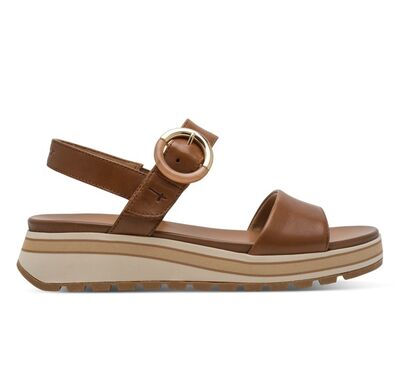 Γυναικεία Σανδάλια Tamaris 1-28254-46-348 COGNAC LEATHER