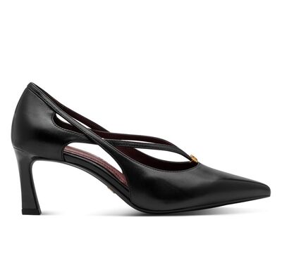 Γόβες TAMARIS 1-22459-47-003 BLACK LEATHER