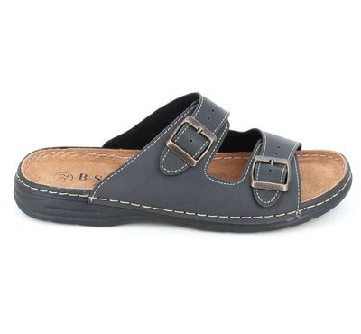Ανατομικές παντόφλες B-Soft 130/50636 ΜΑΥΡΟ