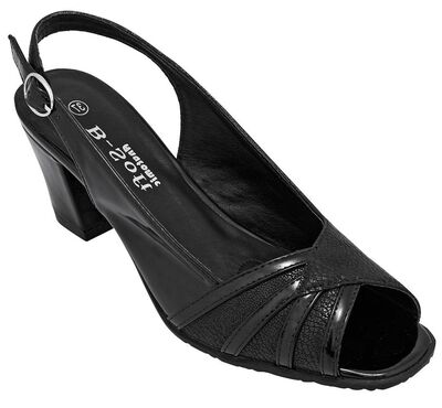 Πέδιλα B-Soft Anatomic 120203-Mαύρο