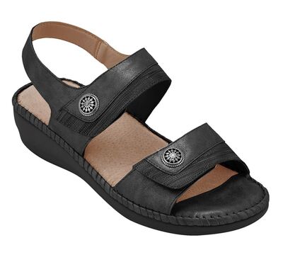 Πέδιλα B-Soft 17317-722 Mαύρο