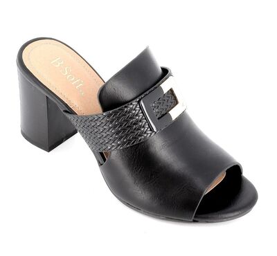 Mules B-Soft Anatomic 16018-66 Mαύρο