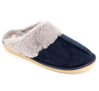 Γυναικείες Παντόφλες Δωματίου B-SOFT 22007 Μπλέ