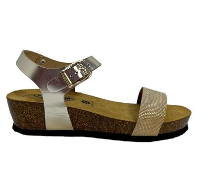 Σανδάλια PLAKTON Hell Kiss 823023 Honduras Metal Lux Oro