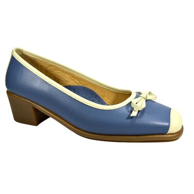 Παπούτσια Relax anatomic 5120-01 Μπλέ-Μπέζ