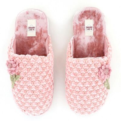 Γυναικείες Παντόφλες Δωματίου B-SOFT 23348 Ρόζ