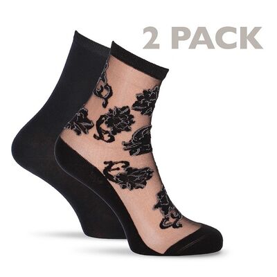 Γυναικείες Κάλτσες Tamaris 99669 BLACK/GREY 2-PACK