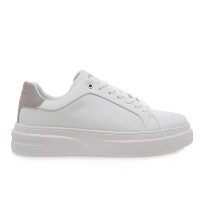 Ανδρικά CASUAL RENATO GARINI 033-700  ΛΕΥΚΟ ΠΑΓΟΣ ΚΑΣΤΟΡΙ