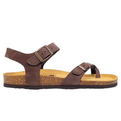 Σανδάλια PLAKTON  Nobuck 2 181016 MARRON