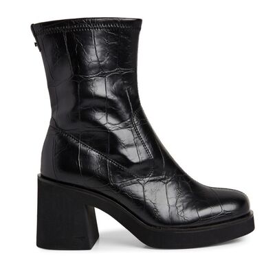 Μποτάκια Tamaris 1-25313-45 028 BLACK CROCO