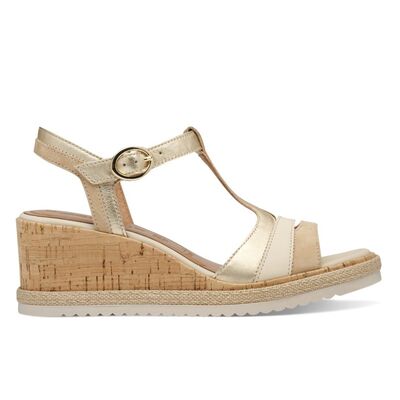 Πλατφόρμες Tamaris 1-28358-44 942 LT.GOLD