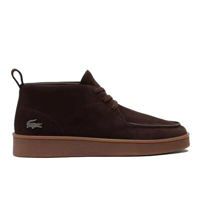 Μποτάκια LACOSTE BASESHOT CHUKKA 750SMA0028-031-DK BROWN/GUM