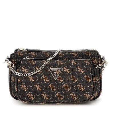 Γυναικεία Tσάντα GUESS NOELLE II QG967271 BROWN LOGO