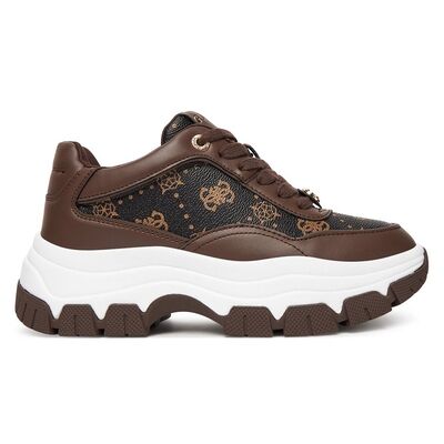 Γυναικεία Sneakers GUESS BERRETT2 FLFBRT PEL12 BROWN