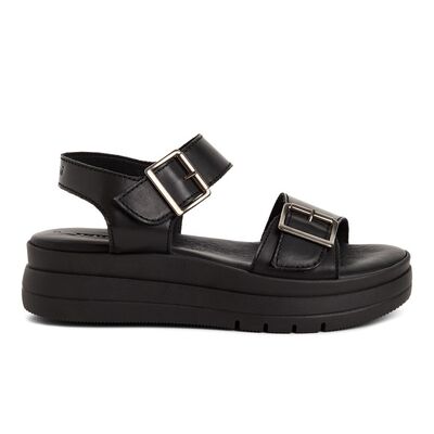 Γυναικεία Σανδάλια Tamaris 1-28209-46-003 BLACK LEATHER