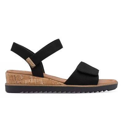 Γυναικείες πλατφόρμες Tamaris 1-28118-44-001 BLACK