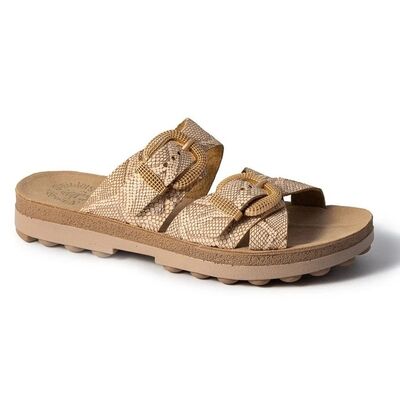 Ανατομικά Σανδάλια Fantasy Lauren S9050 ROSE GOLD LIZARD